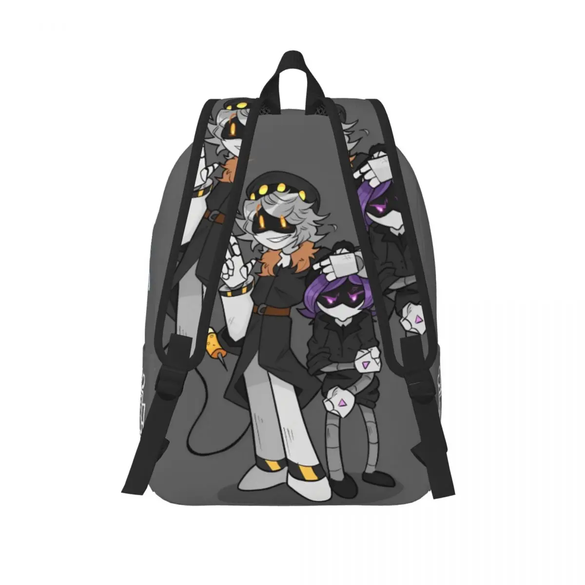 Murder Drones Uzi Doorman Backpack Outdoor High School Hiking Travel Anime Bone Batttery Cartoon Daypack Men Women Shoulder Bag