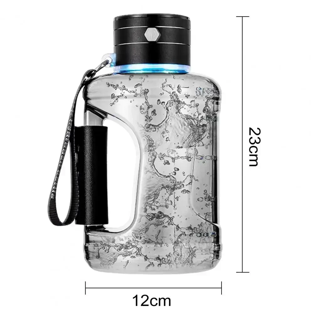 Botella de agua portátil de viaje de 1,5 litros, generador de botella de agua de hidrógeno, mejora la calidad del agua en 3 minutos, ionizador,