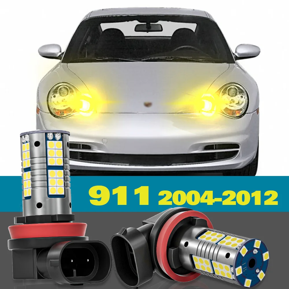 

Fog Light For Porsche 911 997 Accessories 2004 2005 2006 2007 2008 2009 2010 2011 2012 2pcs LED Lamp