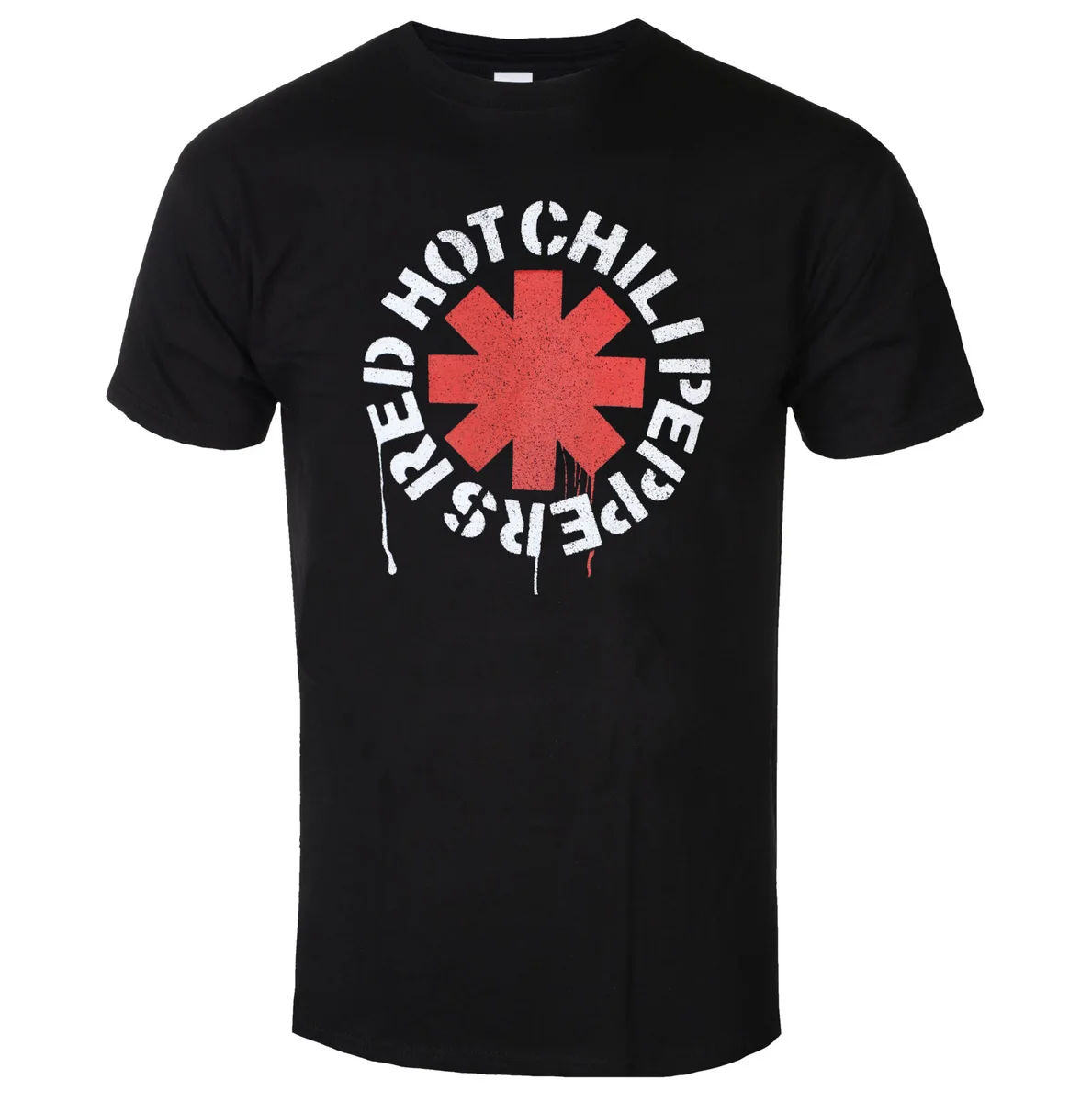 Red Hot Chili Peppers Inspired Print Tee Breathable Cotton T-Shirt for Daily and Concert Wear Men and Women