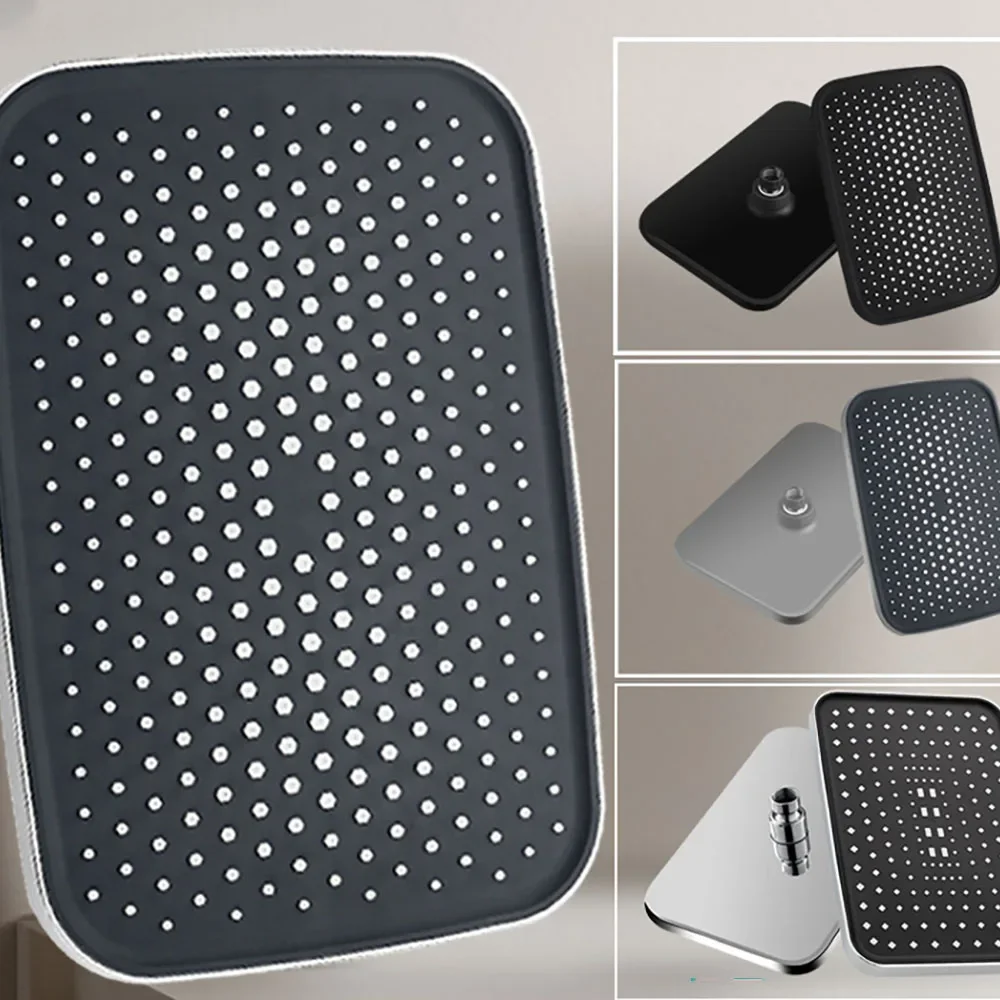 

360 ° rotating water-saving shower head top spray pressurized shower head new 14 inch high-pressure shower head high flow