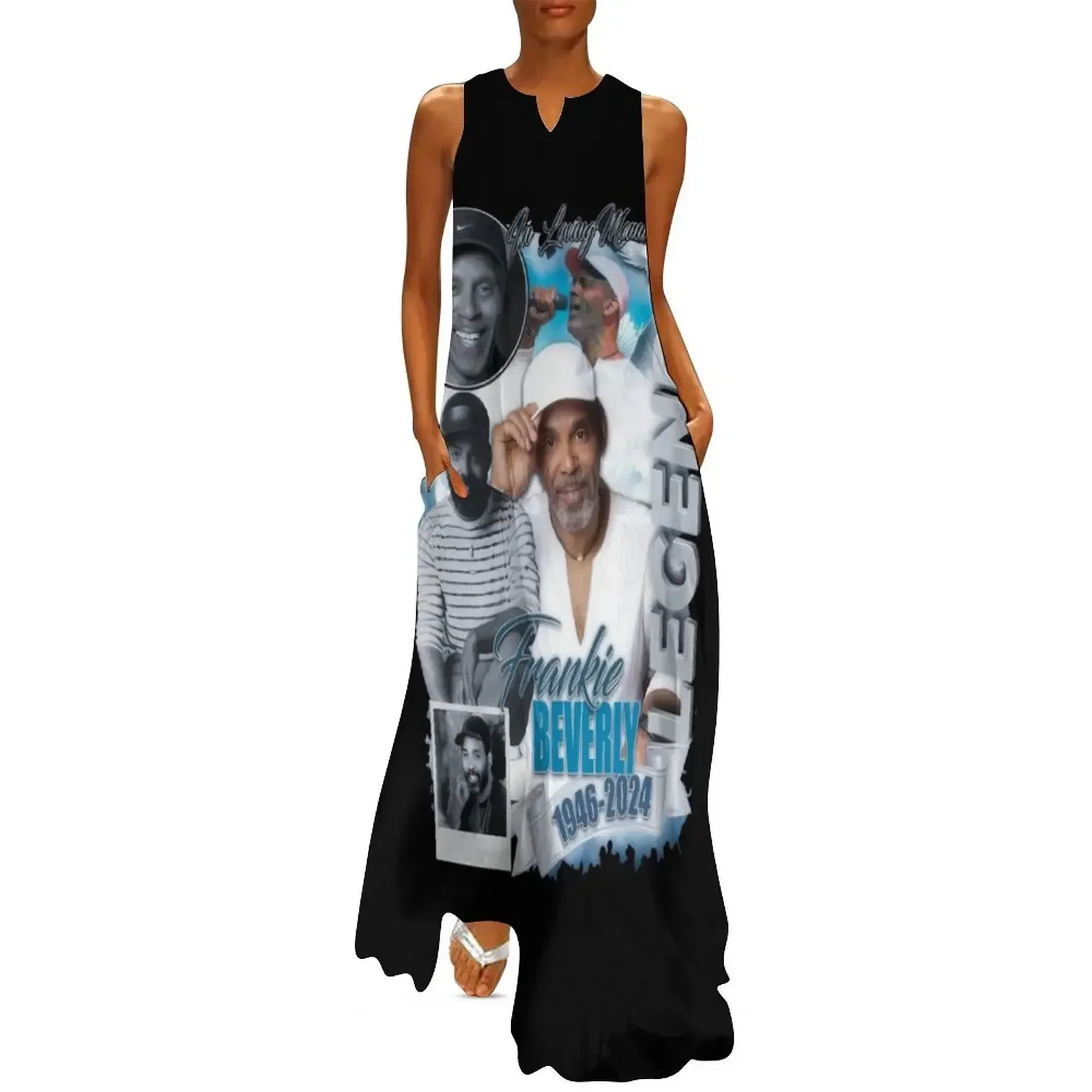 

frankie beverly 90s vintage Long Dress ladies dresses for special occasions ceremony dresses party dresses woman Dress