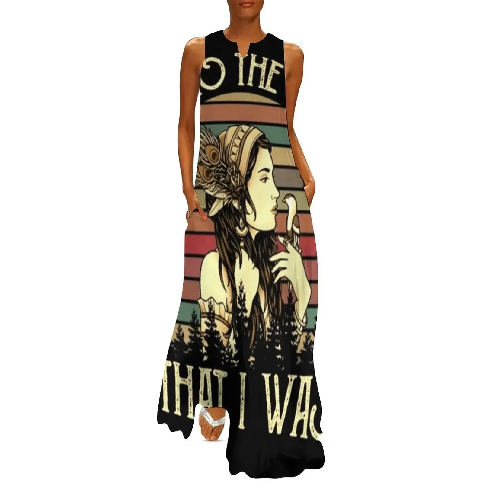 

Nicks Back To Gypsy That I Was Vintage Rock Band Long Dress Dance dresses dress for woman Bride dresses Dress