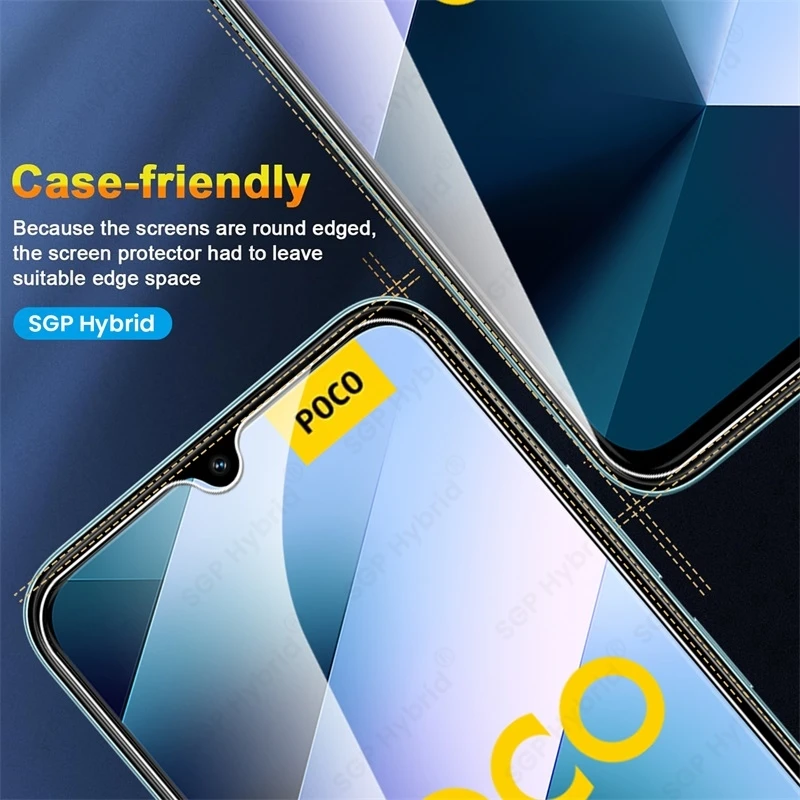 3 قطعة 9H الزجاج ل Poco C85 4G العالمي/الأوروبي زجاج واقي على ليتل Poco PocoC85 C 85 85C 4G واقي للشاشة فيلم المقسى #3