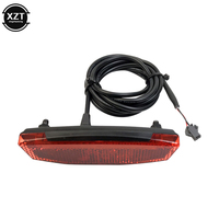 6V-60V E-bike Rear Light Electric Bicycle Tail Light E-scooter Night Safety LED Warning Rear Lamp Waterproof/SM Connector