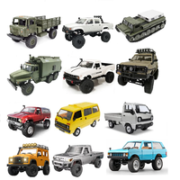 Full Scale Crawler RC CAR Off-Road Vehicle WPL C64 C24 C54 C74 B36 MN128 MN168 MN82 Wrangler Jeep Climbing Truck Toys Collect