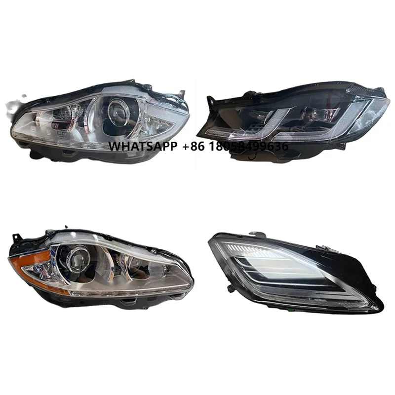 

For Jaguar 15/20 XF XFL 12/15 XJ E-PACE High End LED Headlights Headlamps Assembly Car Light Lamp 12V F-pace Pixel Led 6000 /
