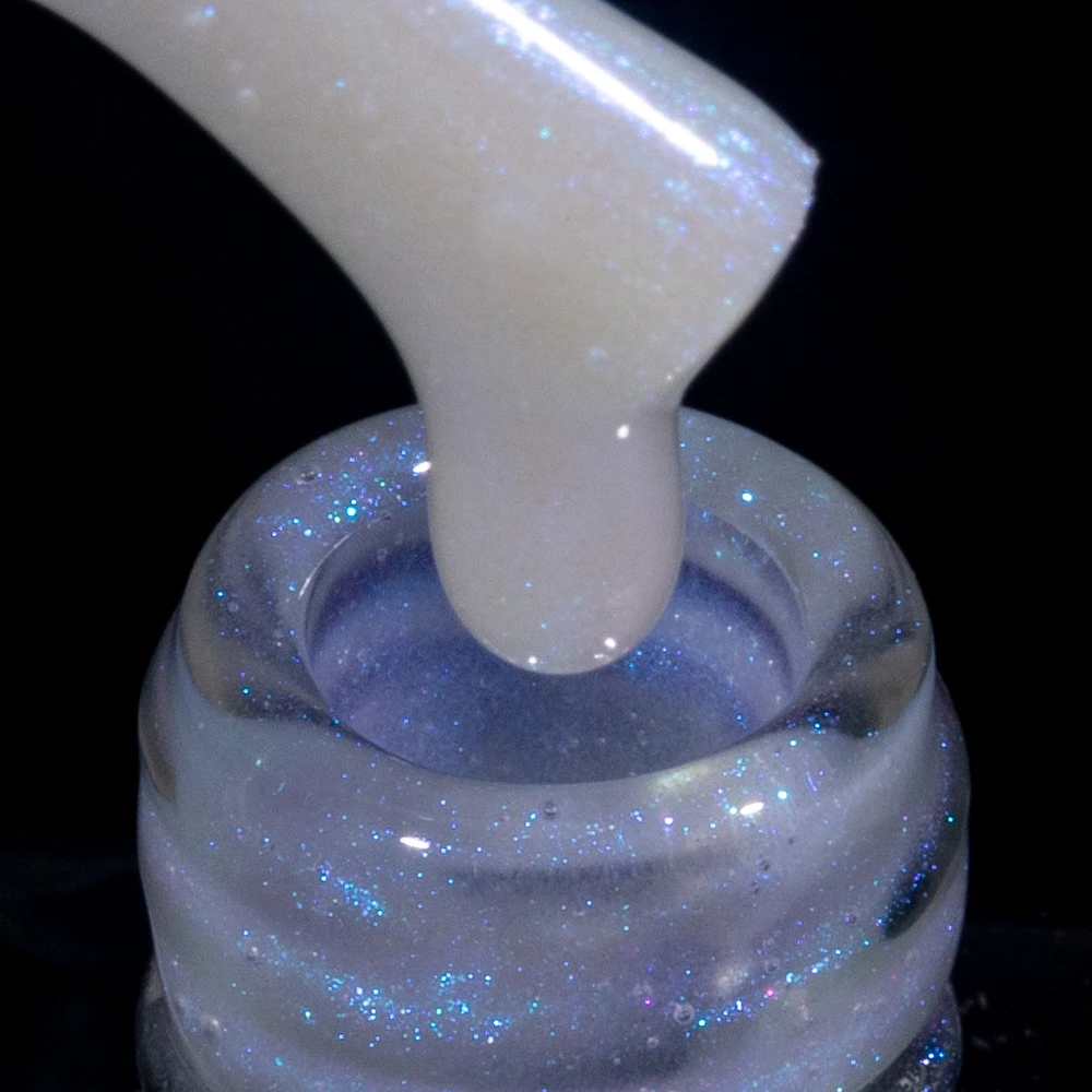 KODIES GEL Glitter Chrome Top Coat Gel smalto per unghie 2 IN 1 Aurora Blue Unicorn Gel Finish Sealer vernice tutto per Manicure Design