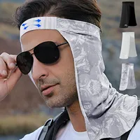 Summer Sun Protection Hat for Outdoor Fishing Cycling Breathable UV Sun Protection High Elastic Neck Protection Men's Headscraf