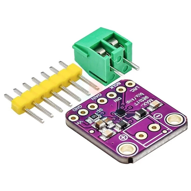 MAX98357 I2S Audio Amplifier Module No Filter D Class Amplification Supports ESP32 Raspberry Pi