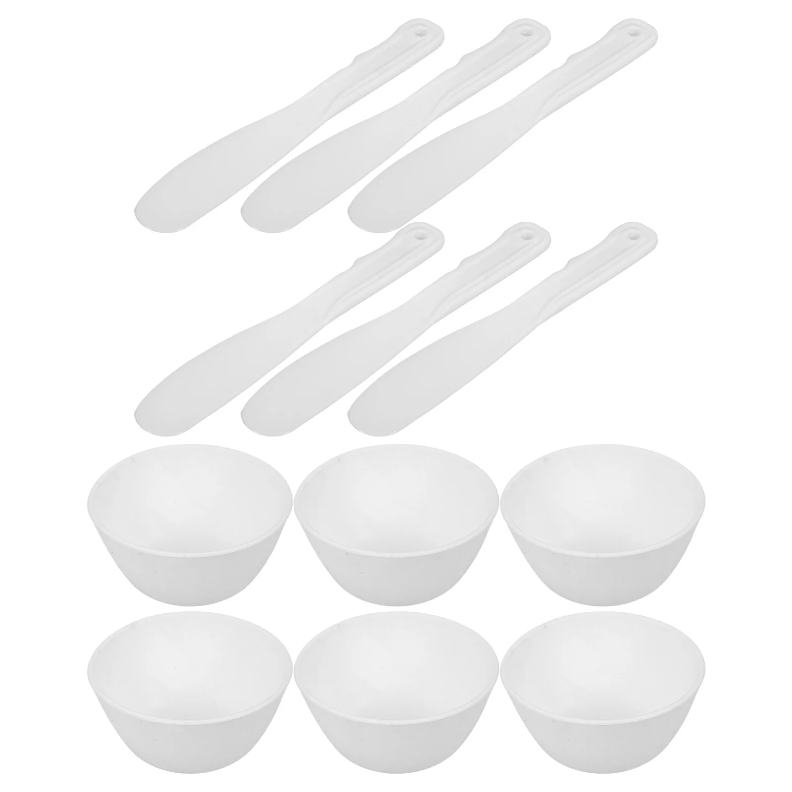 1 Juego de 1 Juego de cuenco para máscara Diy, cuenco mezclador de silicona para Kit de fabricación de mascarillas faciales, aplicador, accesorios de belleza, suministro de Spa, herramienta Facial