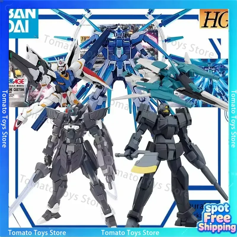 BANDAI GUNDAM LEGILIS HGAGE 1/144 Modellbausatz Anime Actionfigur Montage-Spielzeug Sammlerstück für Jungen Fans Offiziell Lizenziert