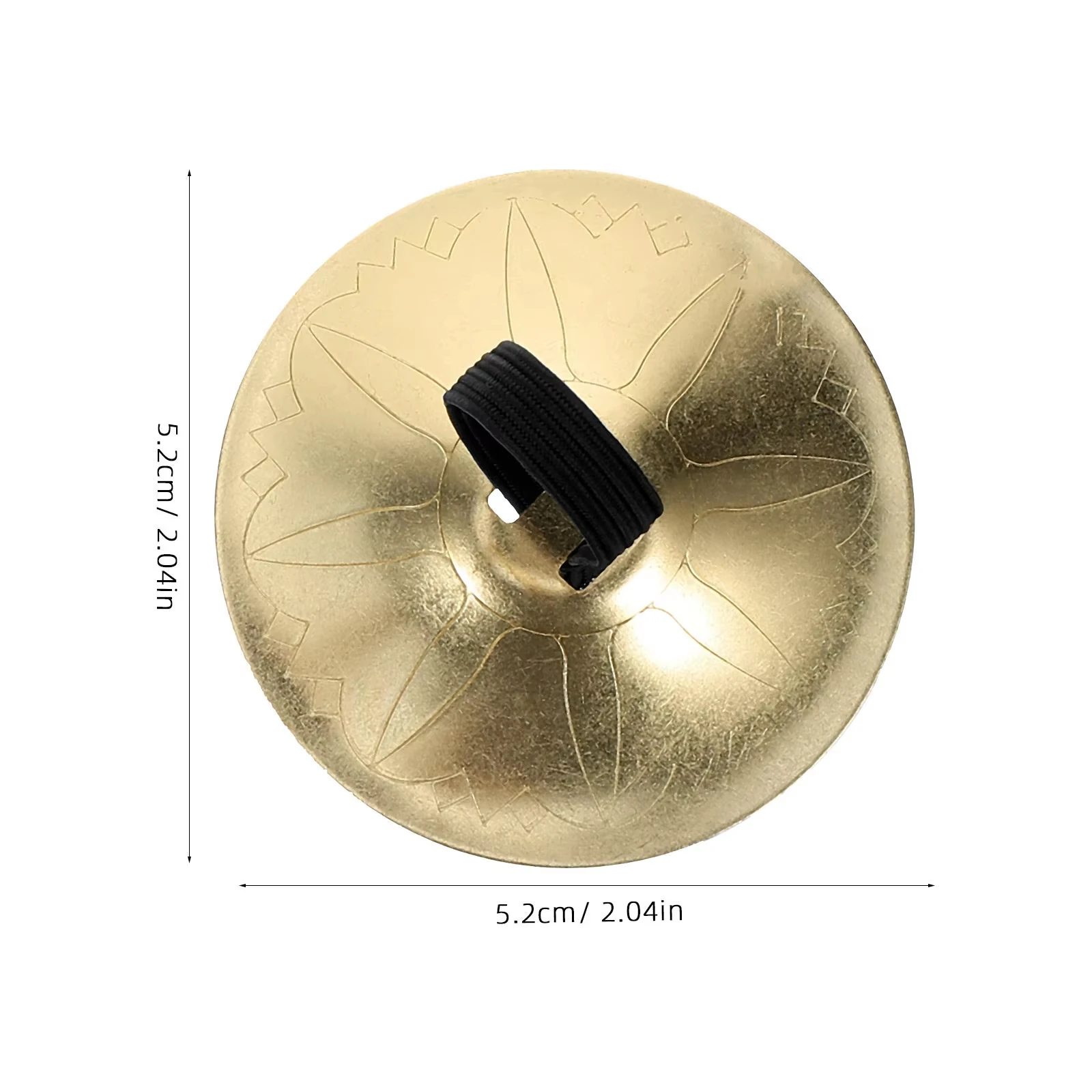 Miwayer 2/4pcs Premium Copper Finger Cymbals Mini Saucers Professional Belly Dance Musical Instrument Dance Accessories view 4