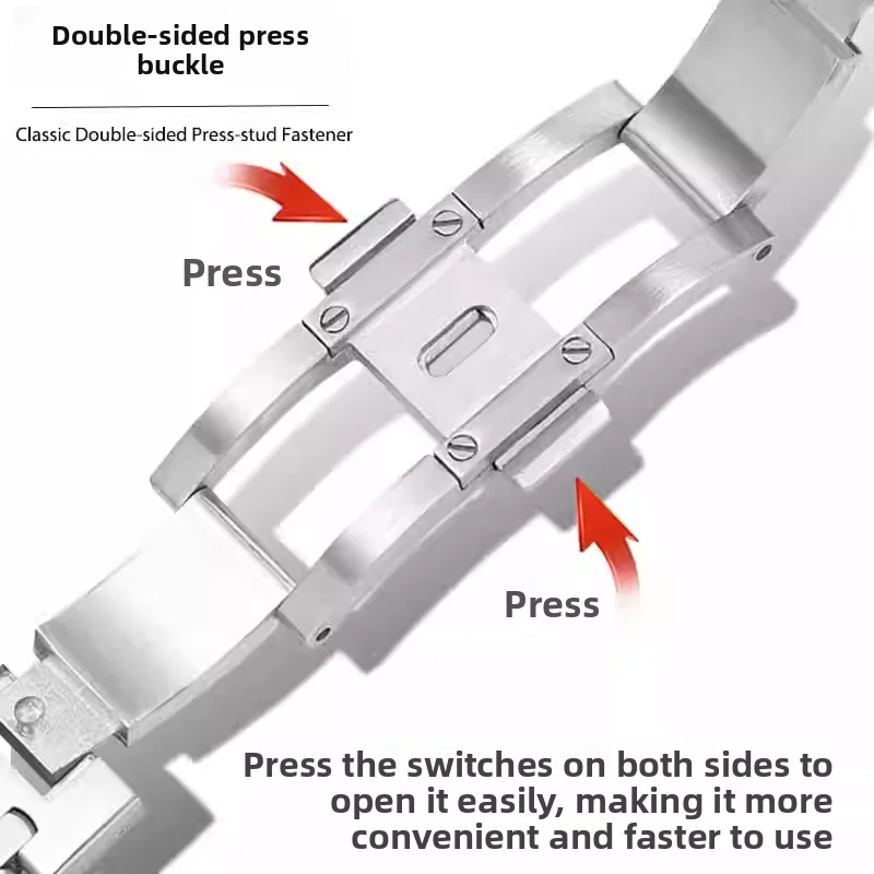 Ремешок для часов из нержавеющей стали, чехол для Casio G-SHOCK GW5610 DW-5600 GW-B5600, комплект модов, металлический корпус, ремешок для часов, мужские модифицированные аксессуары