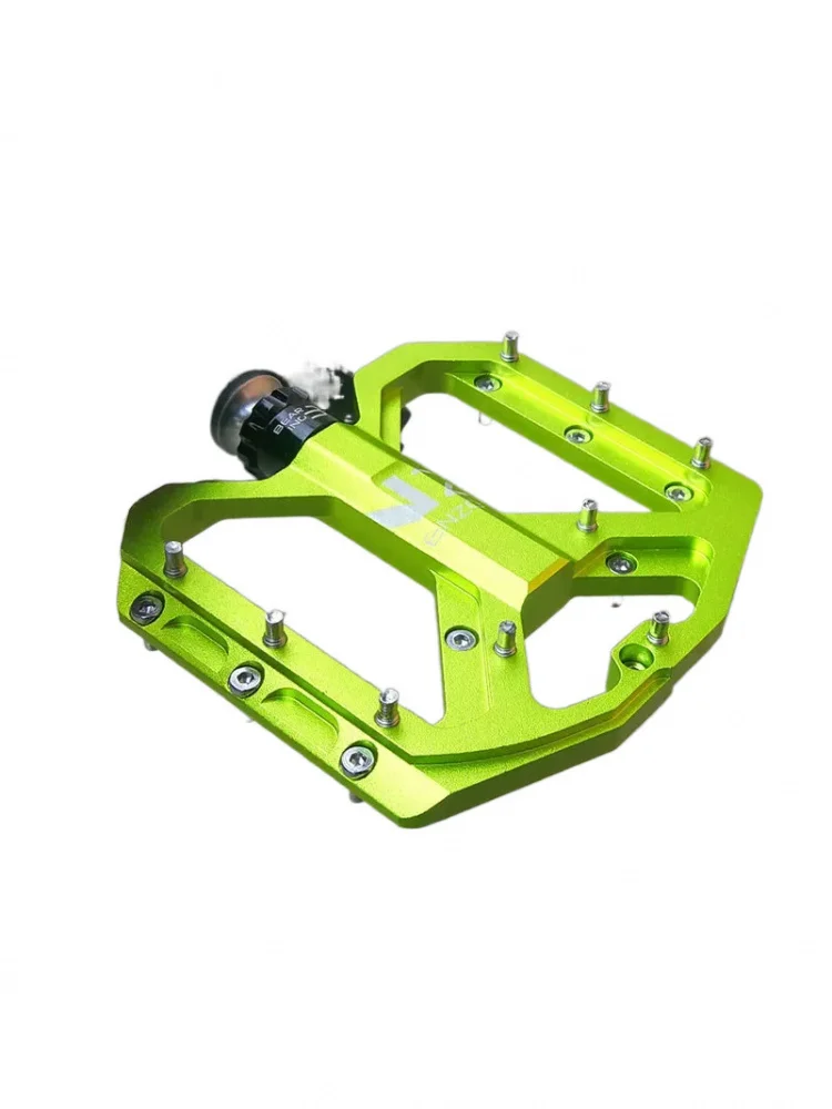 AliExpress NONE ENZO Flat Foot Ultralight Mountain Bike Pedals MTB CNC Aluminum Alloy Sealed 3 Bearing Anti-slip Bicycle Pedals Bicycle Parts