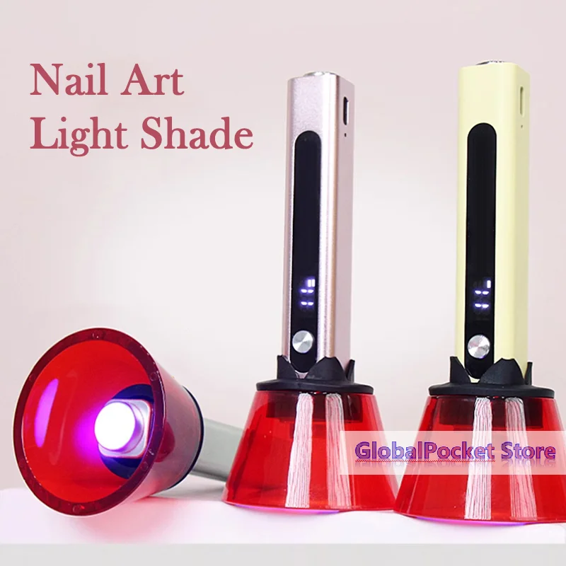 Nail Beauty Salon Devices Acrylic Light-blocking Baffle For Straight-shaped Nail UV Lamp Protective Goggles Anti-blue-light