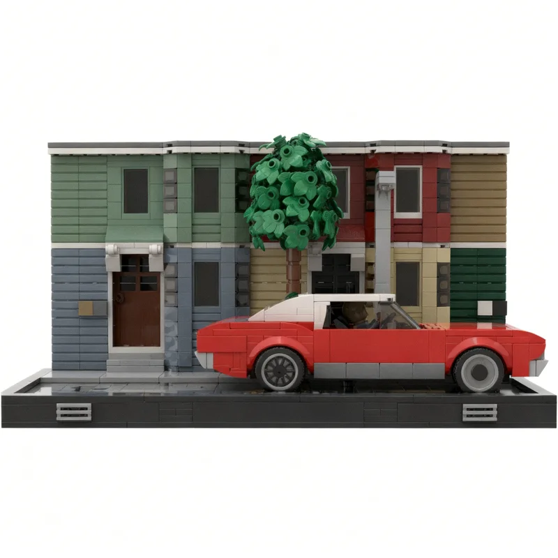 ตัวต่อ MOC ไอคอน 1077 ชิ้น ชุด Good Will Hunting รุ่นจบการ์ตูน ของเล่นตัวต่อสถาปัตยกรรม DIY สร้างสรรค์ ของขวัญคริสต์มาส ของเล่นเสริมพัฒนาการ