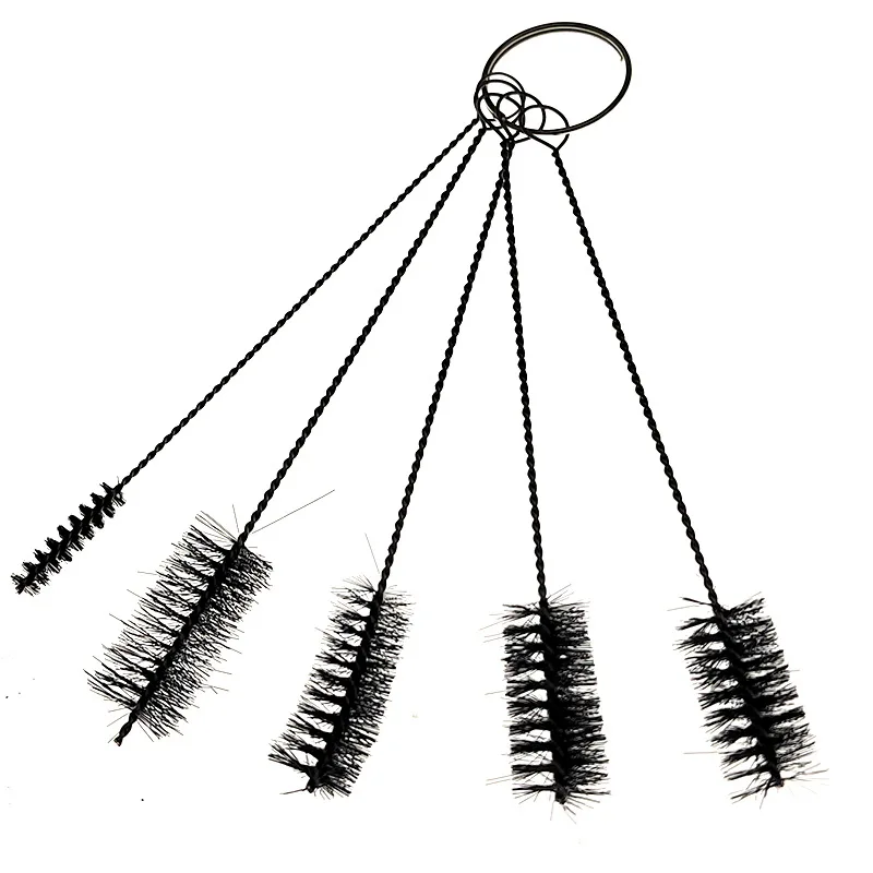 1 Set Tattoo Tube Tip Brush For Airbrush Spray Gun Cleaning Repair Tool Kit Needle Accessories