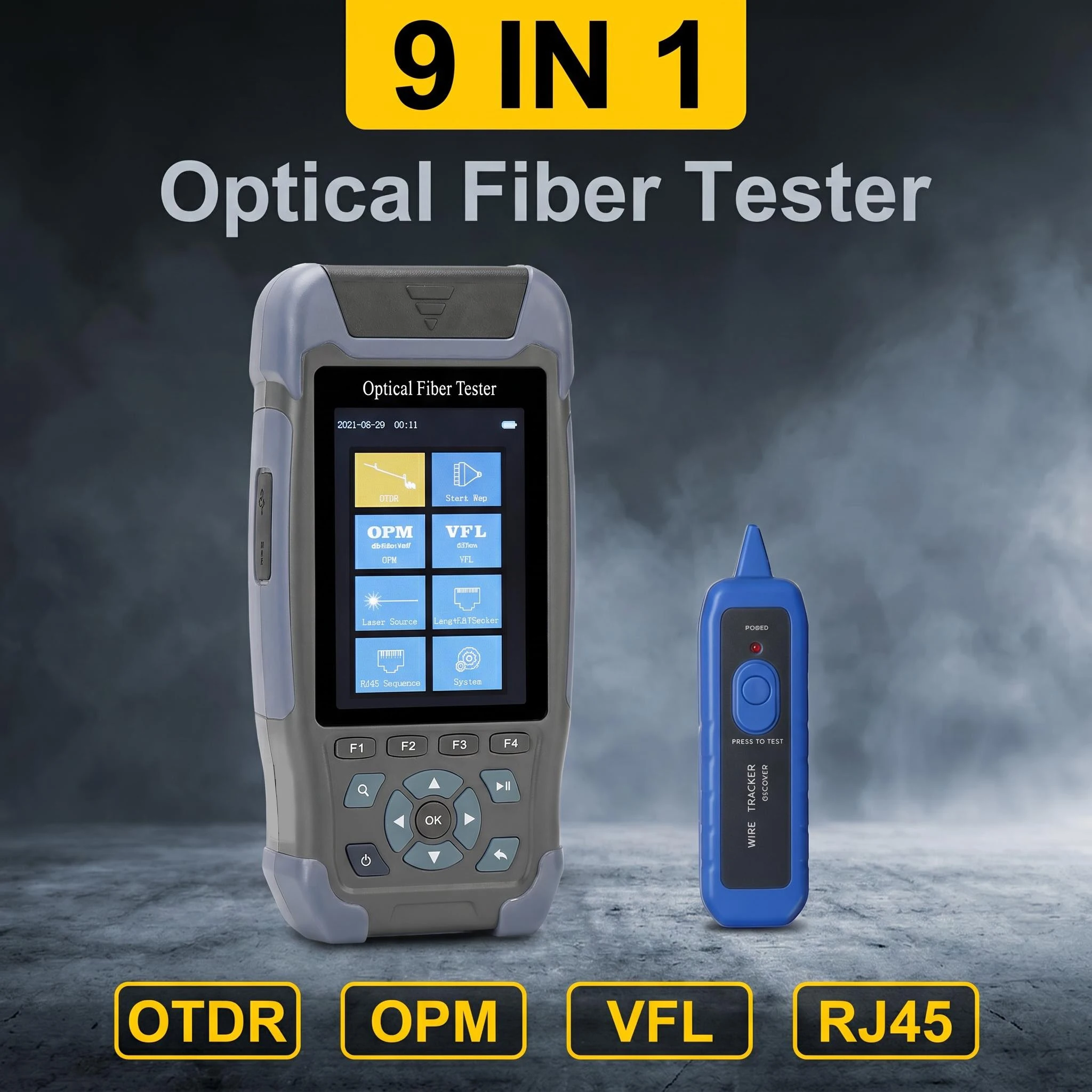 Optical Time Domain Reflectometer Otdr 1310 1550Nm - NK4300D PRO OTDR MINI Reflectómetro de
