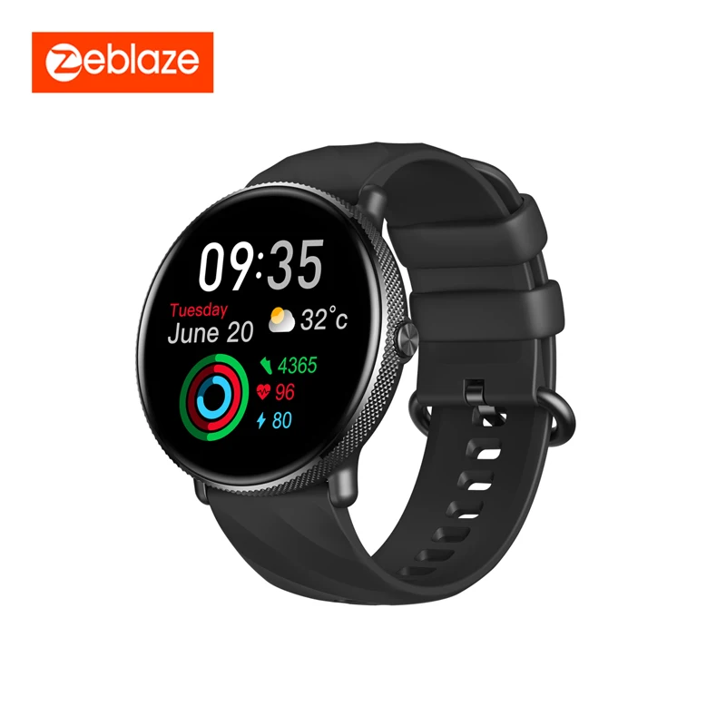 Zeblaze GTR 3 Pro Voice Calling AMOLED Display Smart Watch 316L Stainless Steel Fitness & Wellness Smartwatch For Men Women