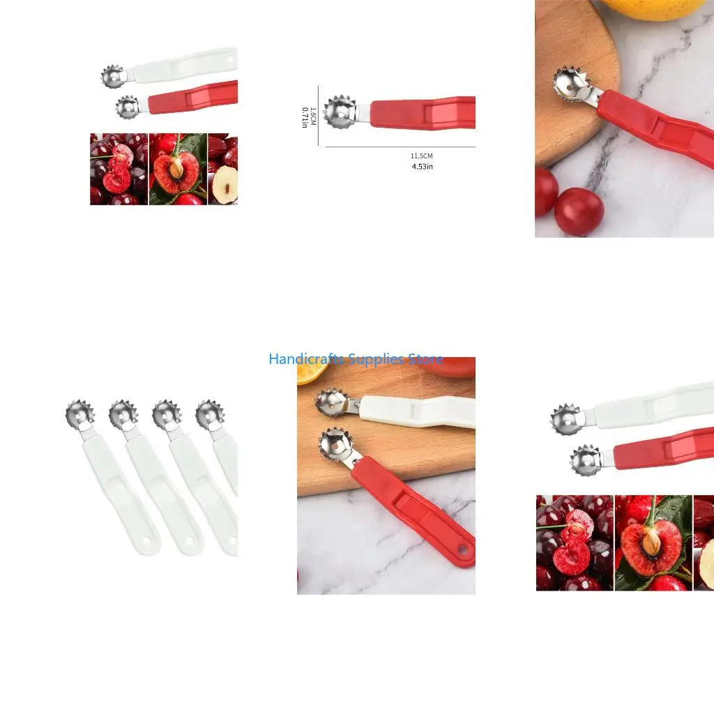 R1WA Ergonomic Handle Strawberry Huller And Watermelon Baller Fruit Corer Kitchen Aid
