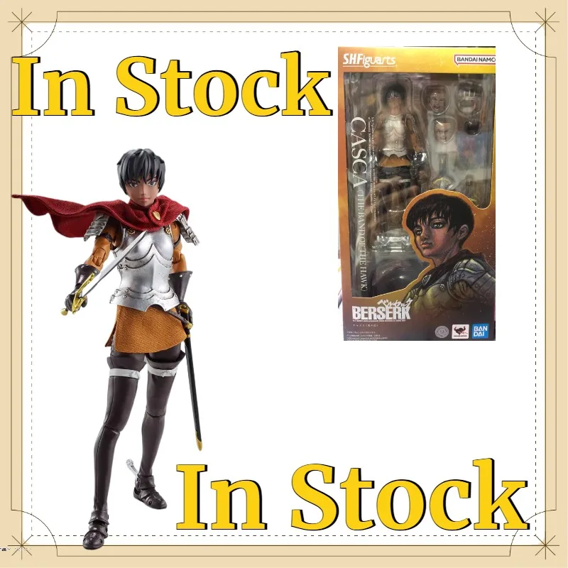 

In stock Bandai S.H.Figuarts Berserk Caska (The Band Of The Hawk) Action Figures Desktop Decoration Model Toys Anime Characters
