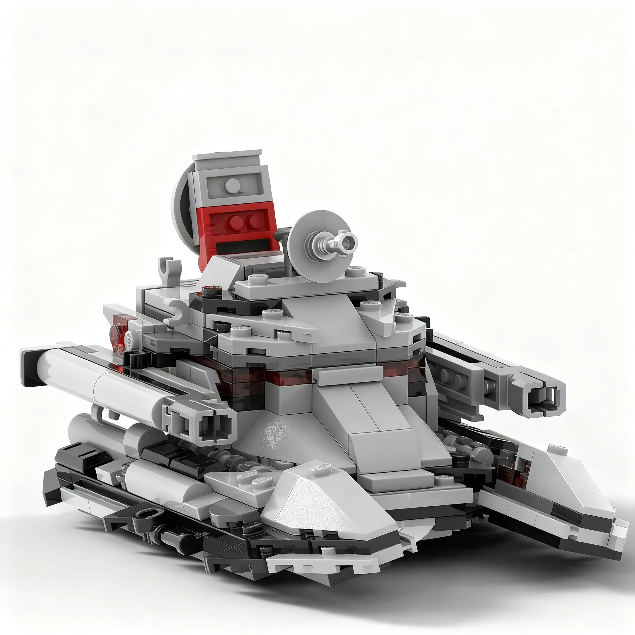251pcs MOC Star Battle Imperial fighter tank Model Building Blocks Christmas Gift Creative Decorative For Bookshelf And Home Kit
