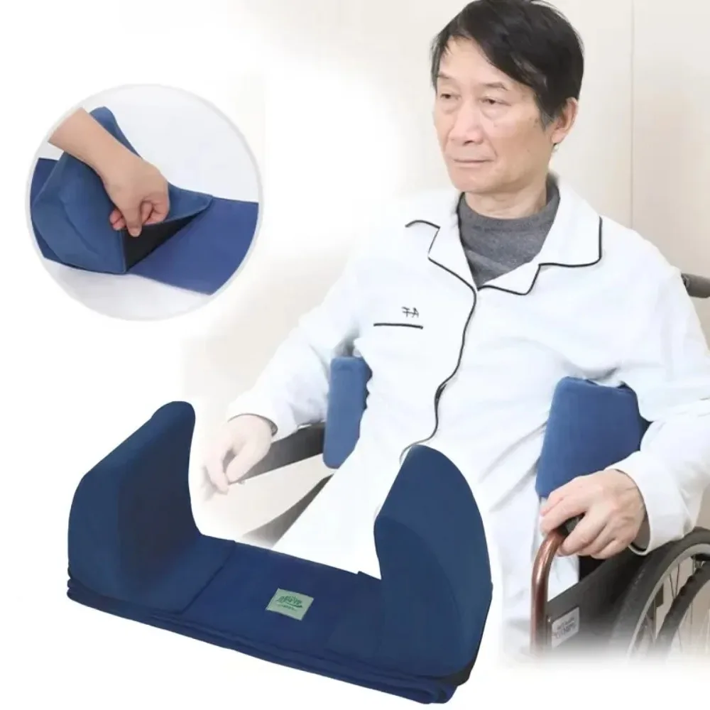 Anti Sliding Wheelchair Cushion Adjustable Bedridden Patients Anti Lateral Cushion Wheelchair Backrest Half Lying Waist Cushion