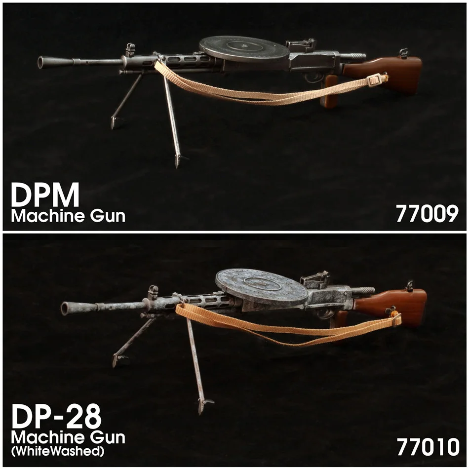 Dragon DML 77009 77010 1/6th Scale DPM DP-28 Gun Model