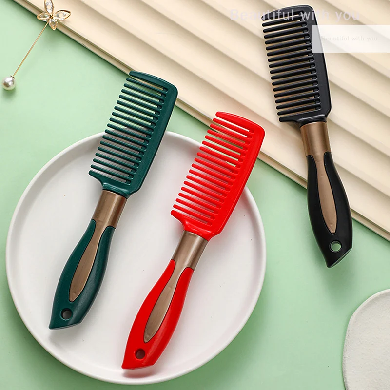 

Salon Straight Smooth Paddle Hair Brush Large Hairdressing All Hair Type Hairbrush Styling Comb Anti Static Comb Beauty Barber