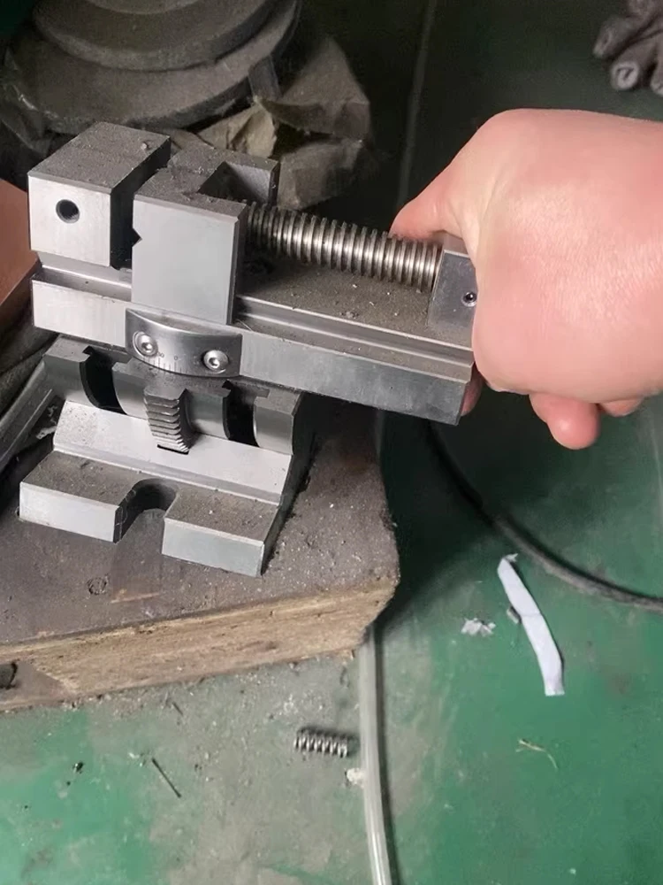 Minimáquina de precisión de tornillo de banco, torno de prensa para rectificado de superficie, máquina de perforación, rectificadora de superficie