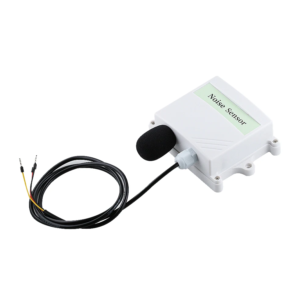 

30-130dB Noise Sensor Module with LCD Display Industrial Decibel Meter Transmitter 20Hz-12.5KHz Modbus-RTU RS485 4-20mA 0-10V