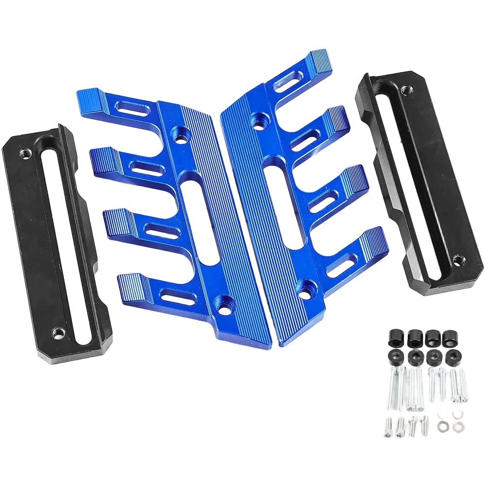 Front Fork Dust Cover Aluminum Alloy for For kymco AK550 Scooter Shock Absorber Protection Dimensions 10 x 3.75cm 16.5 x 6.8cm