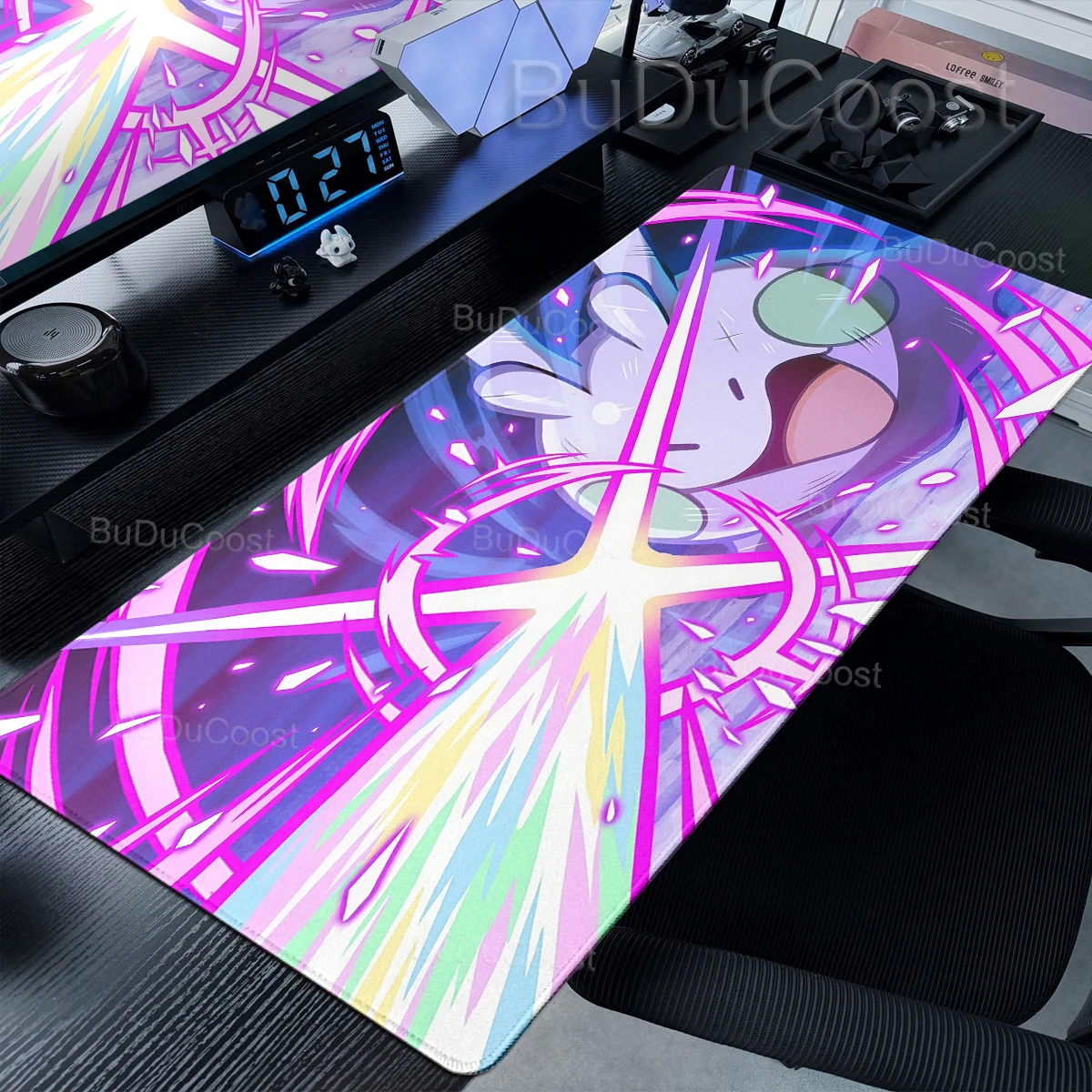 Anime Desk Mat Pokemon Cute Goomy Large Mouse Pad Gamer Keyboard Mouse Mat Carpet Gaming Mousepad Desk Decort Rug PC Accessories