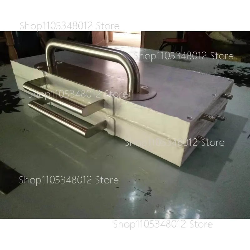 Hand Press Nest Base Machine Water-Cooling Beeswax Mold Beeswax Foundation Machine Beekeeping Honeycomb Foundation Machine