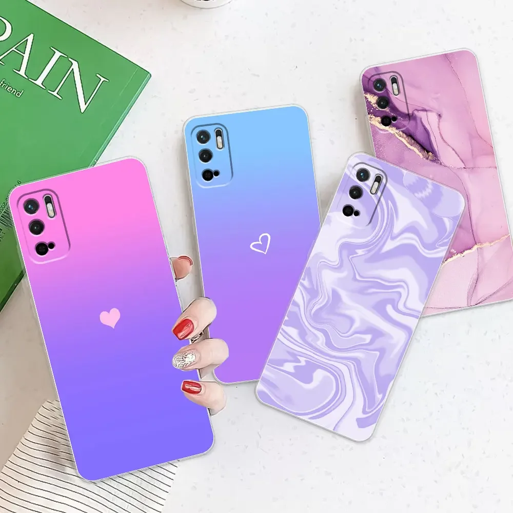 For Xiaomi POCO M3 Pro 5G Case Beautiful Clear Phone Case for Xiaomi Poco M3 Pro 2021 Case POCOM3 M 3 M3Pro Cover Silicone Shell