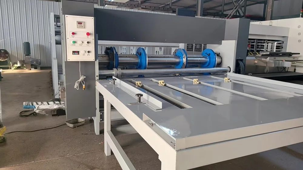 High-Precision Semi-Auto Cardboard Slotting and Creasing Machine