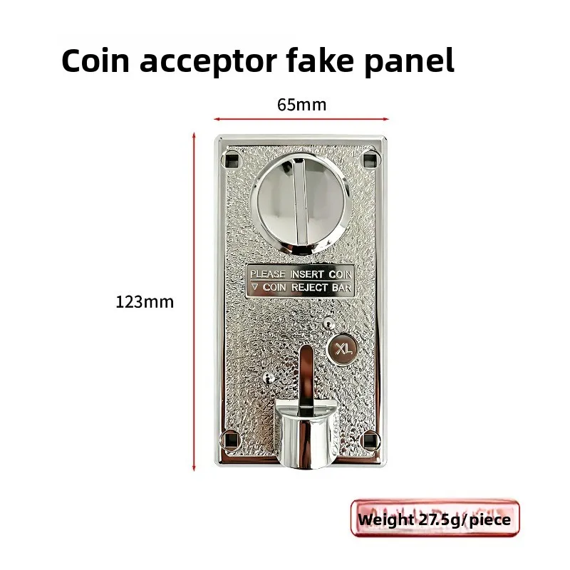 Universal Coin Operated Games Decorative Plastic Panel for Claw Machine Arcade Coin Slot Fake Plate Accessories - view 5