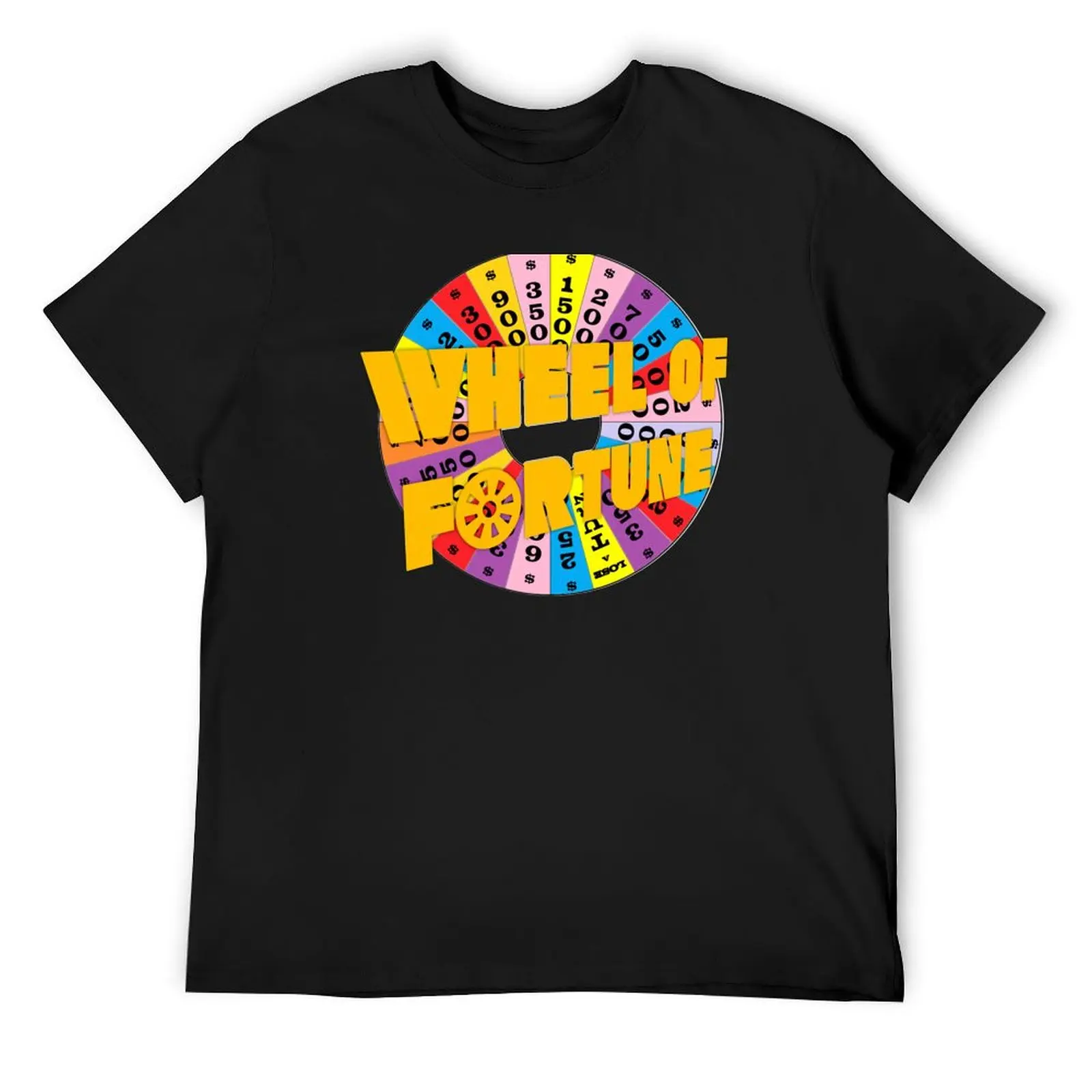 

Wheel of Fortune T-Shirt vintage t shirts basketball graphic tees essential t shirt men clothes