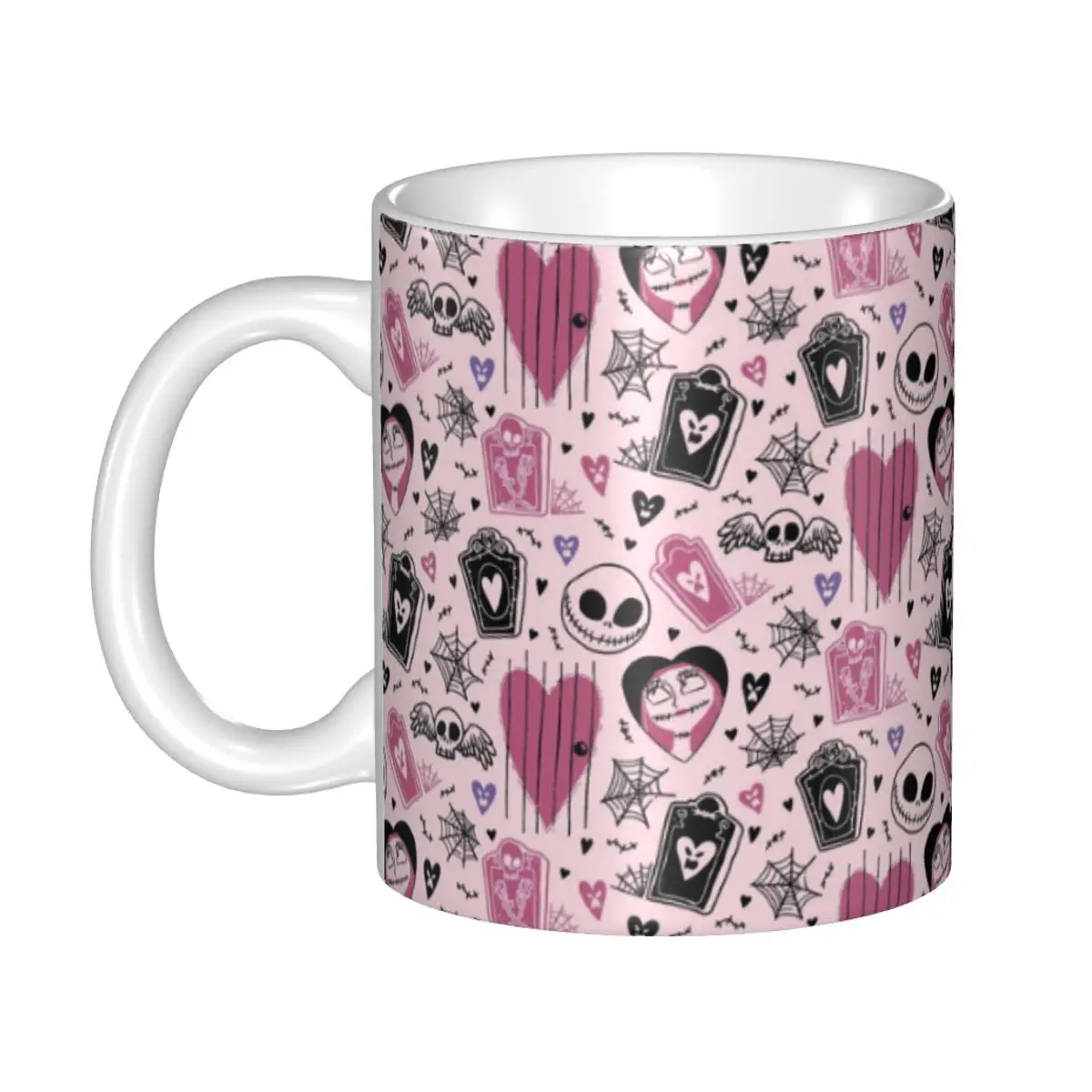 

Кошмар перед Рождеством Джек Салли Кофейные кружки DIY Керамическая кружка для чая и молока на заказ Чашка