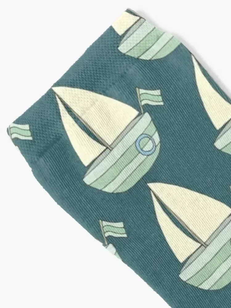 Sailboat Socks basketball Children's Ladies Socks Men's