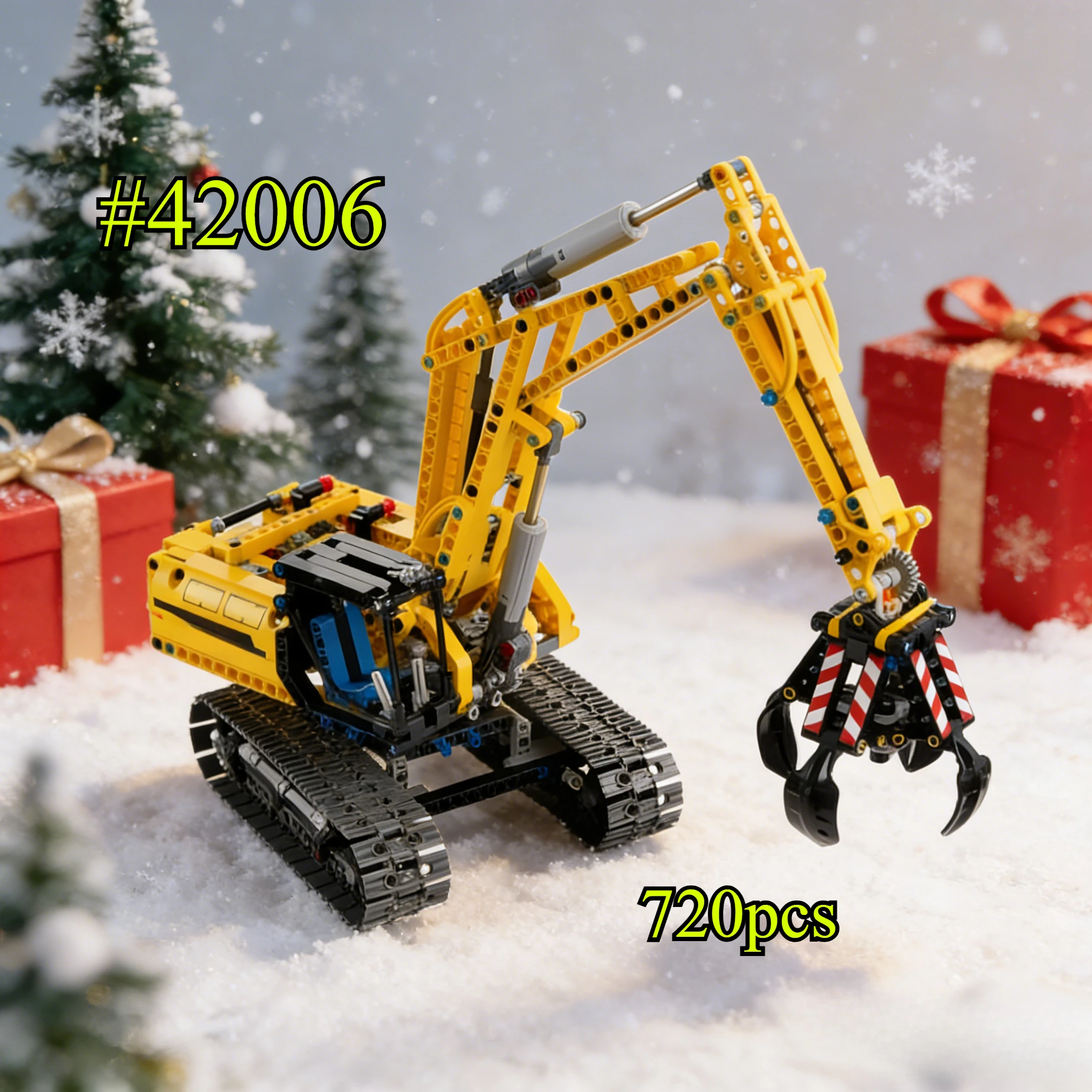 

Собранный супер вращающийся крутой экскаватор 42006, наборы строительных блоков, подходящие для рождественских подарков, совместимые с частицами Lego.