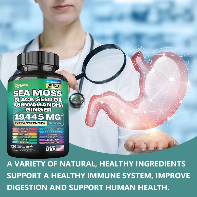 Zoyava Seaweed Blend, 19,445 MG All-in-one Formula with Over 15+ Super Ingredients for Extra Strength and High Potency