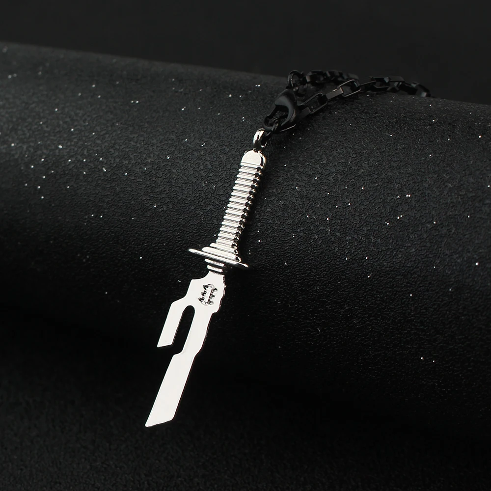 Collar de Anime JJK Toji Fushiguro, colgante Unisex, cadena de cuello, accesorios de joyería, regalo de utilería