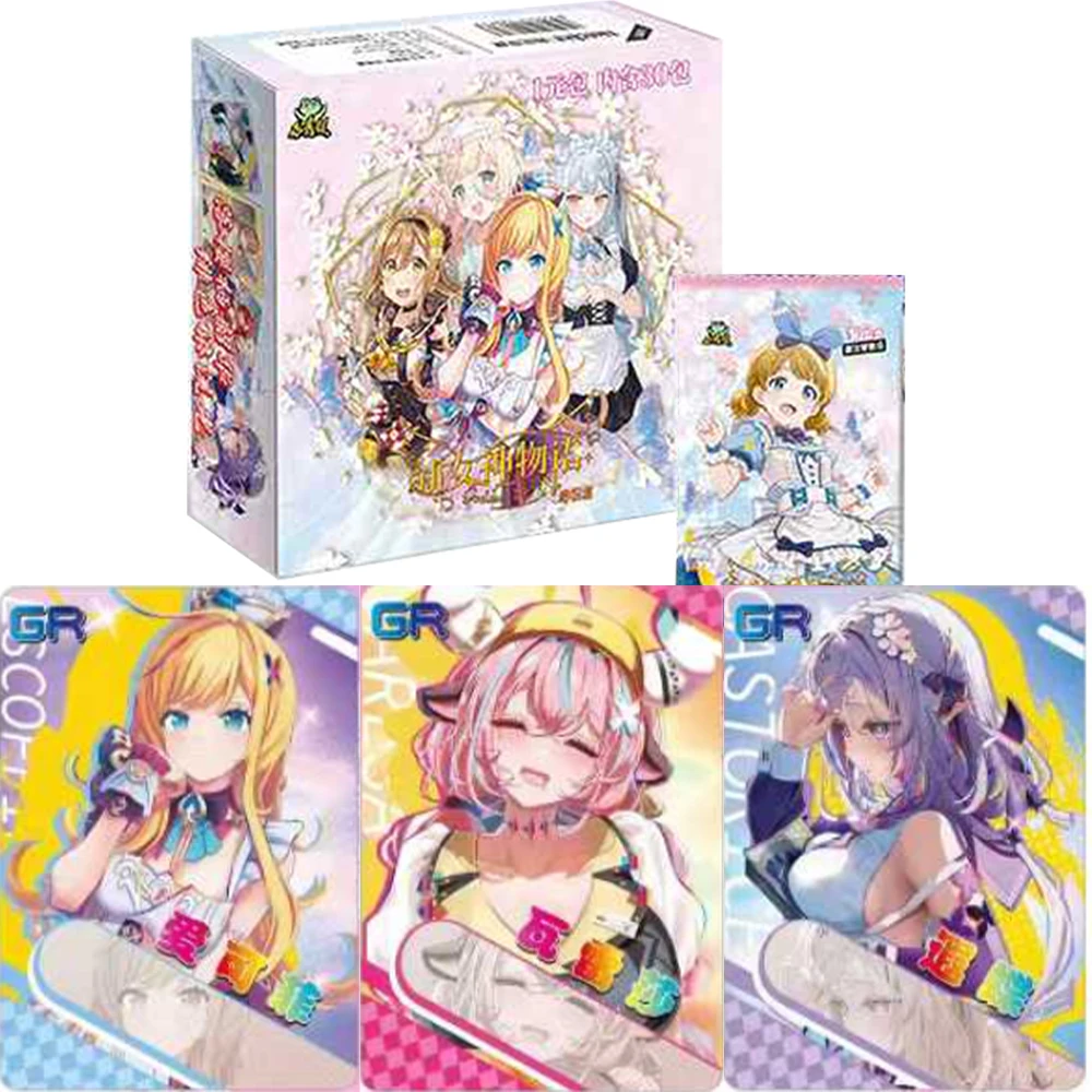 

Карта «История богини» Алая Cherry Blossom Chapter Редкая карта GR Аниме Коллекция богини Карты игрушки Подарки