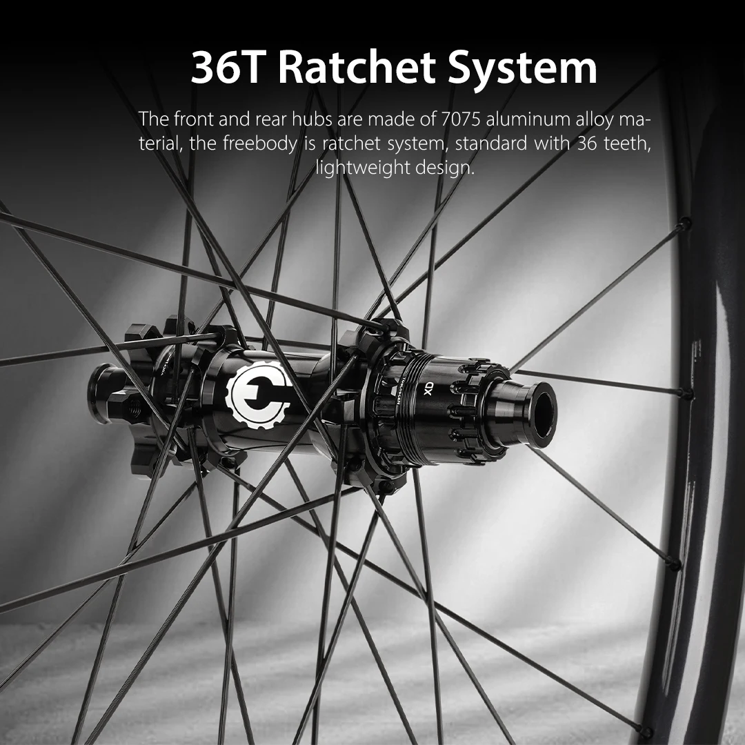 ELITEWHEELS 29er MTB Carbon Wheelset  Ultralight Trail XC  M14 Ratchet System 36T Hub Match 5 Types Of Rim All Mountain Wheels