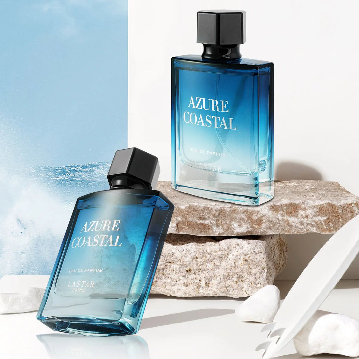 عطر LASTAR للرجال، زجاجتان توتالين 100 مل/3.38 أونصة، مسك، عطر يدوم طويلاً، هدايا عيد الميلاد/العام الجديد #4