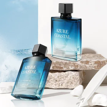 LASTAR Men Perfume, Two Bottles Totaling 100ml/3.38fl.oz, Musk, Long-Lasting Fragrance, Christmas/New Year Gifts 4