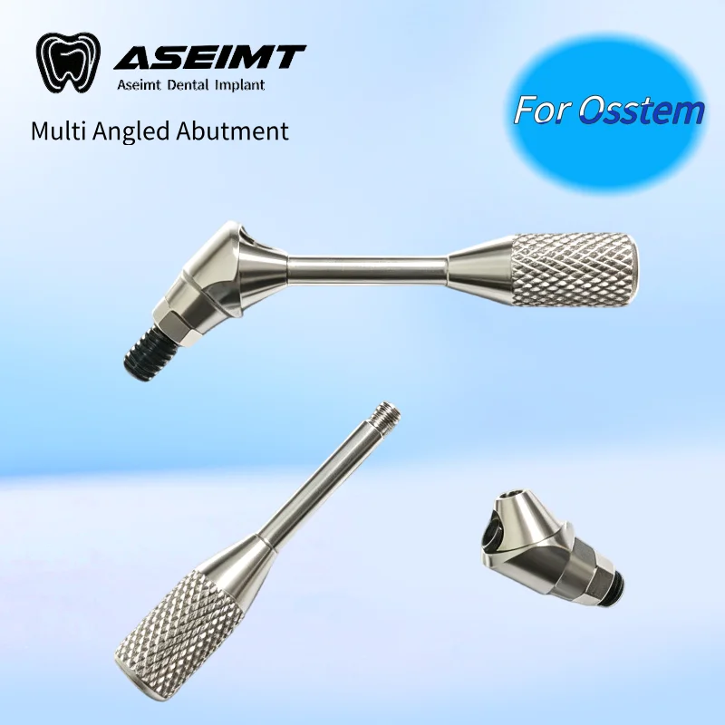Compatible Osstmm OEM /ODM Multi-Unit Angled Abutment Dental Implant Prosthetic Components Custom Angulated Abutment for Dental