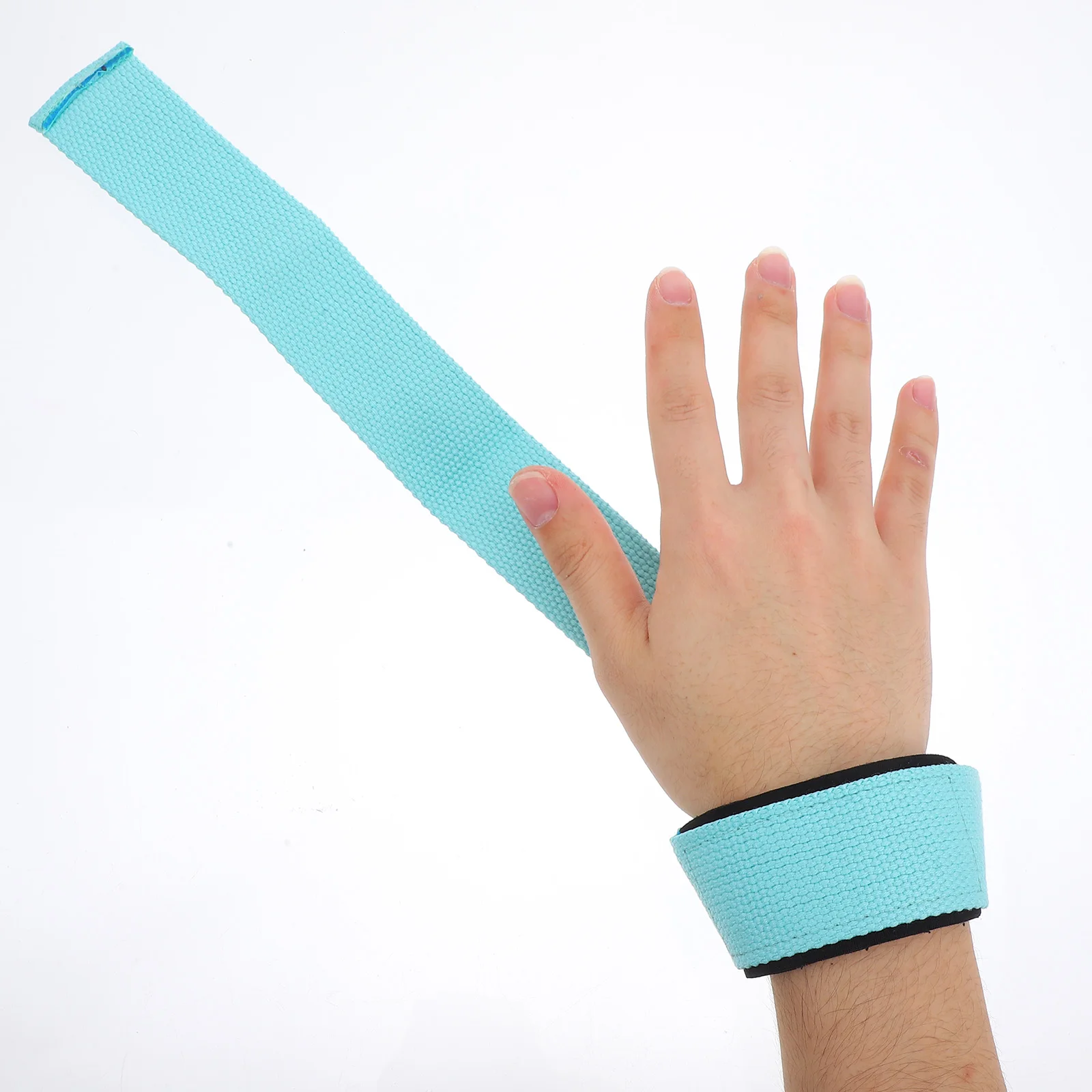 

Forearm Weight Belt Fitness Wrist Lifting Light Green Polyester Weightlifting Grip Strap